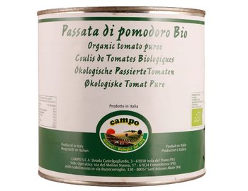 Paradajky pasírované - passata bio 2,5kg