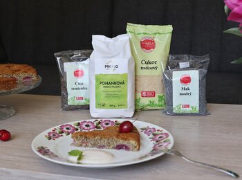 Bezlepková čerešňová bublanina