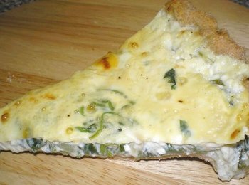 Špenátový quiche (koláč)