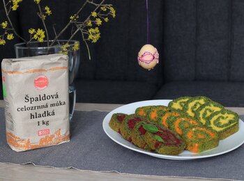 Špenátová roláda