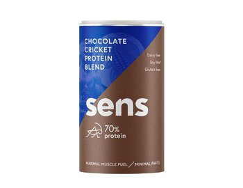 Proteínový nápoj s cvrčkovým proteínom - čokoládový 650g SENS Proteínový nápoj s cvrčkovým proteínom - čokoládový 650g SENS