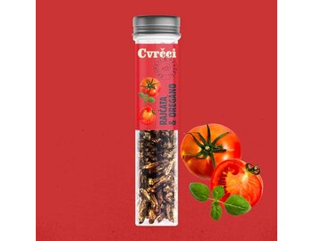 Chrumkavé & pražené celé cvrčky - Rajčina & Oregáno 20 g SENS Chrumkavé & pražené celé cvrčky - Rajčina & Oregáno 20 g SENS