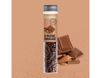 Cvrčky v mliečnej čokoláde 30g SENS Cvrčky v mliečnej čokoláde 30g SENS