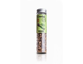 Pálivé chrumkavé & pražené celé cvrčky - Wasabi 20g SENS Pálivé chrumkavé & pražené celé cvrčky - Wasabi 20g SENS