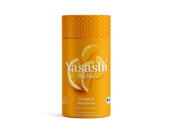 Yasashi ovocný čaj Pomaranč & Mandarínka bio 40g 