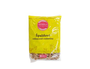 BIOMILA Špaldové celozrnné penne BIO 400g BIOMILA Špaldové celozrnné penne BIO 400g