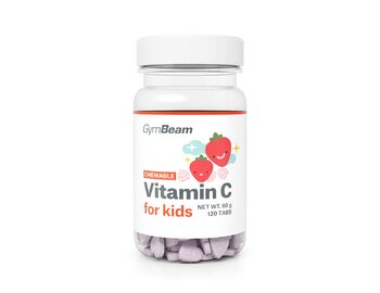 Vitamín C pre deti 120 tab. GymBeam