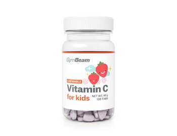 Vitamín C pre deti 120 tab. GymBeam Vitamín C pre deti 120 tab. GymBeam