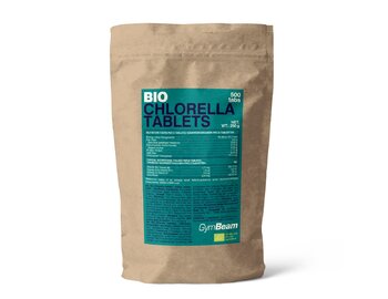 Chlorella bio 500 tab. GymBeam 