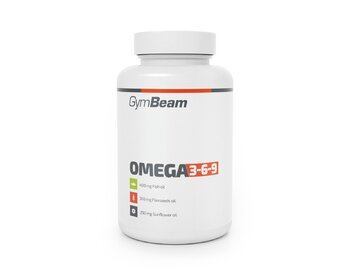 Omega 3-6-9 kapsule 120 ks GymBeam Omega 3-6-9 kapsule 120 ks GymBeam
