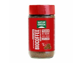 Káva bez kofeínu instantná bio NaturGreen100g Káva bez kofeínu instantná bio NaturGreen100g