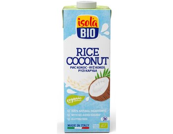Ryžový nápoj kokosový bio isola 1L Ryžový nápoj kokosový bio isola 1L