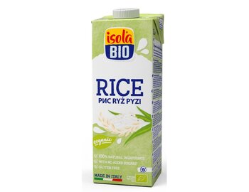 Ryžový nápoj prírodný bio isola 1L Ryžový nápoj prírodný bio isola 1L