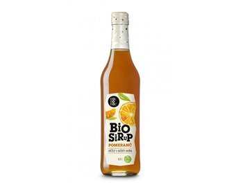 Ovocný sirup Pomaranč bio 500ml Ovocný sirup Pomaranč bio 500ml