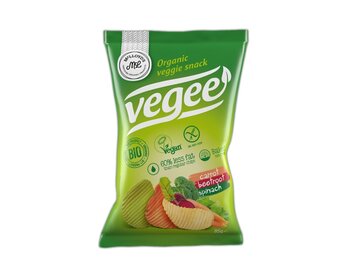 Pečený zemiakový snack zeleninový - Vegee bio 85g