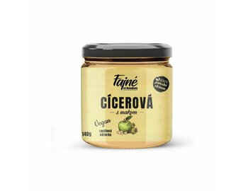 Cícerová nátierka s makom Fajné 140g Cícerová nátierka s makom Fajné 140g