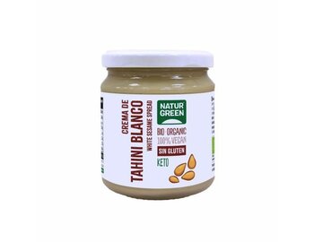 Bio Tahini NaturGreen-pyré z bieleho sezamu 300g Bio Tahini NaturGreen-pyré z bieleho sezamu 300g