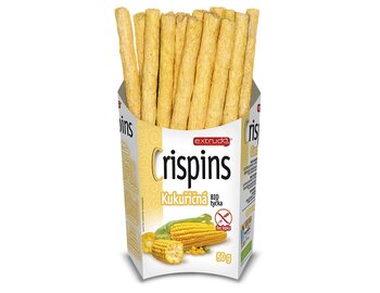 CRISPINS Tyčka kukuričná bio 50g CRISPINS Tyčka kukuričná bio 50g