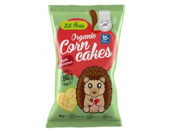 Lil Ones - detské pufované krekry jablko a škorica bio 30g Lil Ones - detské pufované krekry jablko a škorica bio 30g