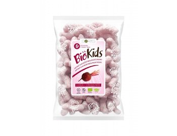 Bio Kids - detské kukuričné chrumky s cviklou bio 55g Bio Kids - detské kukuričné chrumky s cviklou bio 55g