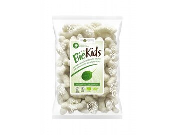 Bio Kids - detské kukuričné chrumky so špenátom bio 55g Bio Kids - detské kukuričné chrumky so špenátom bio 55g