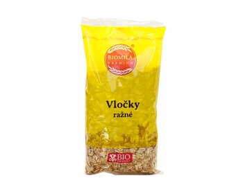 BIOMILA Ražné vločky veľké bio 250g BIOMILA Ražné vločky veľké bio 250g