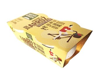 Ryžový dezert s ovocím bio NaturGreen 2 x 125g Ryžový dezert s ovocím bio NaturGreen 2 x 125g