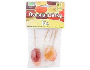 Ovocné lízatká 6ks bio 50g Ovocné lízatká 6ks bio 50g