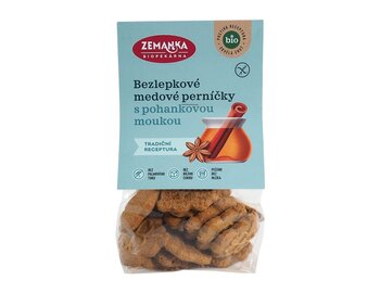 Bezlepkové perníčky bio Biopekárna Zemanka 100g Bezlepkové perníčky bio Biopekárna Zemanka 100g