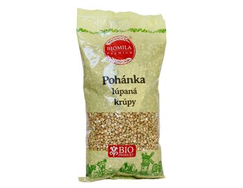 BIOMILA Pohánka lúpaná krúpy bio 500g BIOMILA Pohánka lúpaná krúpy bio 500g
