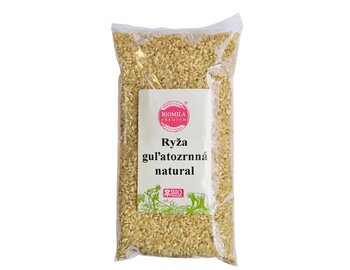 BIOMILA Ryža guľatozrnná natural bio 500g BIOMILA Ryža guľatozrnná natural bio 500g