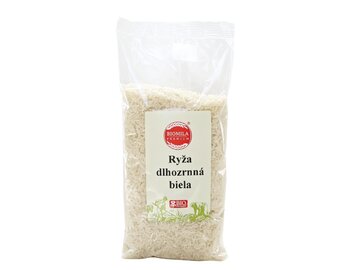 BIOMILA Ryža dlhozrnná biela bio 500g BIOMILA Ryža dlhozrnná biela bio 500g