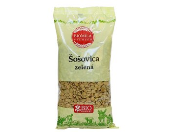 BIOMILA Zelená šošovica bio 500g BIOMILA Zelená šošovica bio 500g