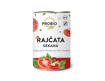 Rajčiny krájané bio PROBIO 400g