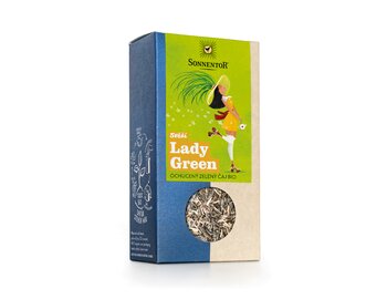 Svieža Lady Green Sonnentor 90g BIO, ochutený zelený čaj 