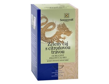 Zelený čaj s citrónovou trávou Sonnentor Zelený čaj s citrónovou trávou Sonnentor