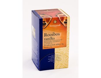 Rooibos vanilka bio Sonnentor 20 g Rooibos vanilka bio Sonnentor 20 g
