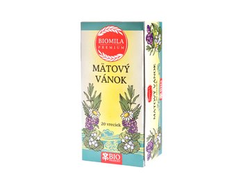 BIOMILA Mätový vánok BIO 30g BIOMILA Mätový vánok BIO 30g