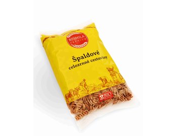 BIOMILA Špaldové celozrnné špirály BIO 250g BIOMILA Špaldové celozrnné špirály BIO 250g