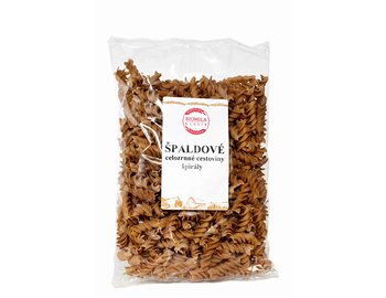 BM KLASIK Špaldové celozrnné špirály KONV. 250g BM KLASIK Špaldové celozrnné špirály KONV. 250g
