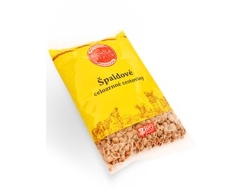 BIOMILA Špaldové celozrnné mušličky BIO 400g BIOMILA Špaldové celozrnné mušličky BIO 400g