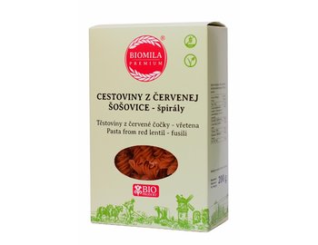 BM Cestoviny z červenej šošovice - špirály bio 200g BM Cestoviny z červenej šošovice - špirály bio 200g