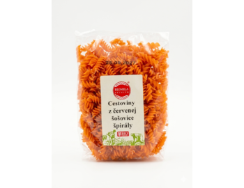 BIOMILA Špirály z červenej šošovice bio 250g