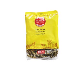 BIOMILA Špenátové celozrnné špirály BIO 300 g BIOMILA Špenátové celozrnné špirály BIO 300 g