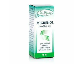 Migrenol masážny olej roll on Dr. Popov 6ml 