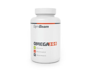 Omega 3-6-9  kapsule 60 ks GymBeam 