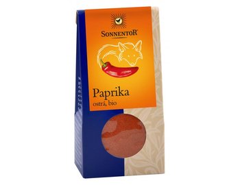 Paprika ostrá mletá bio Sonnentor 40 g Paprika ostrá mletá bio Sonnentor 40 g