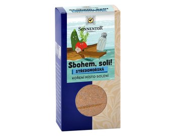 Zbohom, soľ! Stredomorská koreniaca zmes bio 55g Zbohom, soľ! Stredomorská koreniaca zmes bio 55g