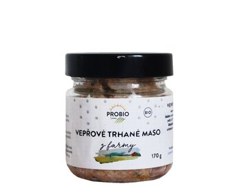 Bravčové trhané mäso bio probio 170g