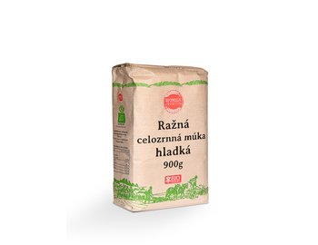 BIOMILA Ražná celozrnná múka hladká BIO 900g BIOMILA Ražná celozrnná múka hladká BIO 900g
